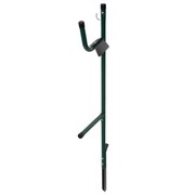 Fleming Supply Garden Hose Holder Caddy, Easy Install Outdoor Free Standing Metal Rack for Water Hose in Yard 164551ZCP